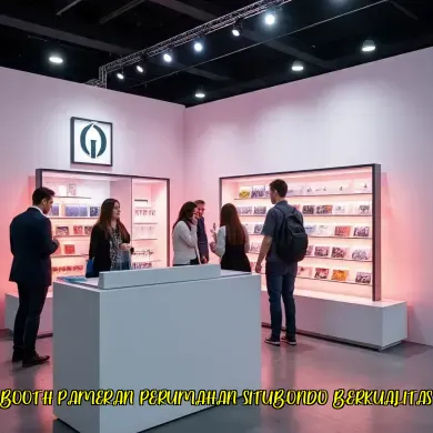 booth pameran perumahan situbondo berkualitas